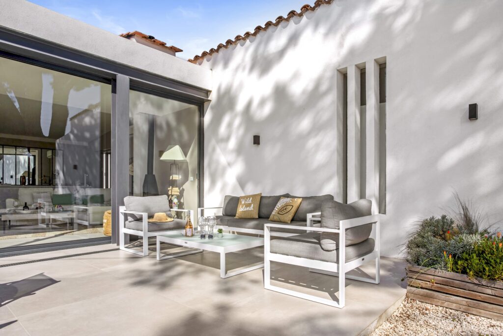 terrasse Villa Artemis Golfe de saint tropez