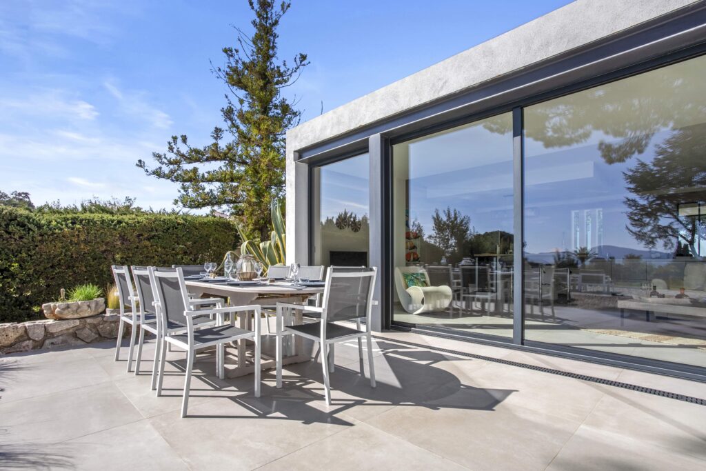 terrasse Villa Artemis Golfe de saint tropez