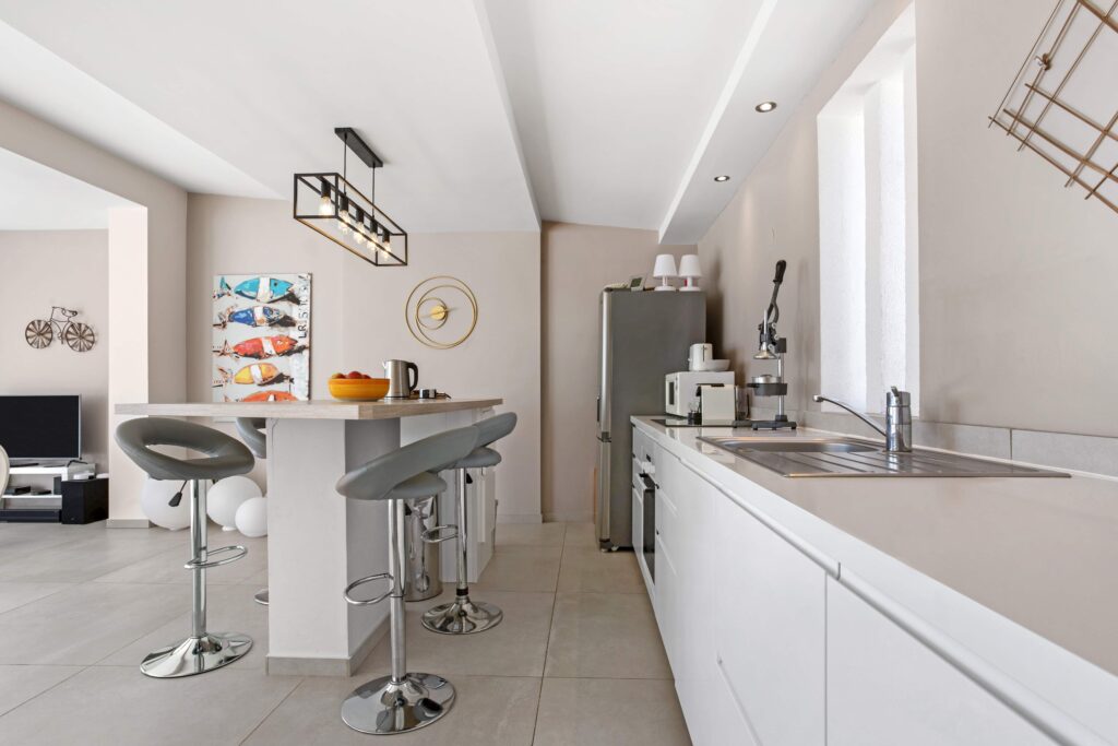 Cuisine de la Villa Artemis Golf de saint tropez