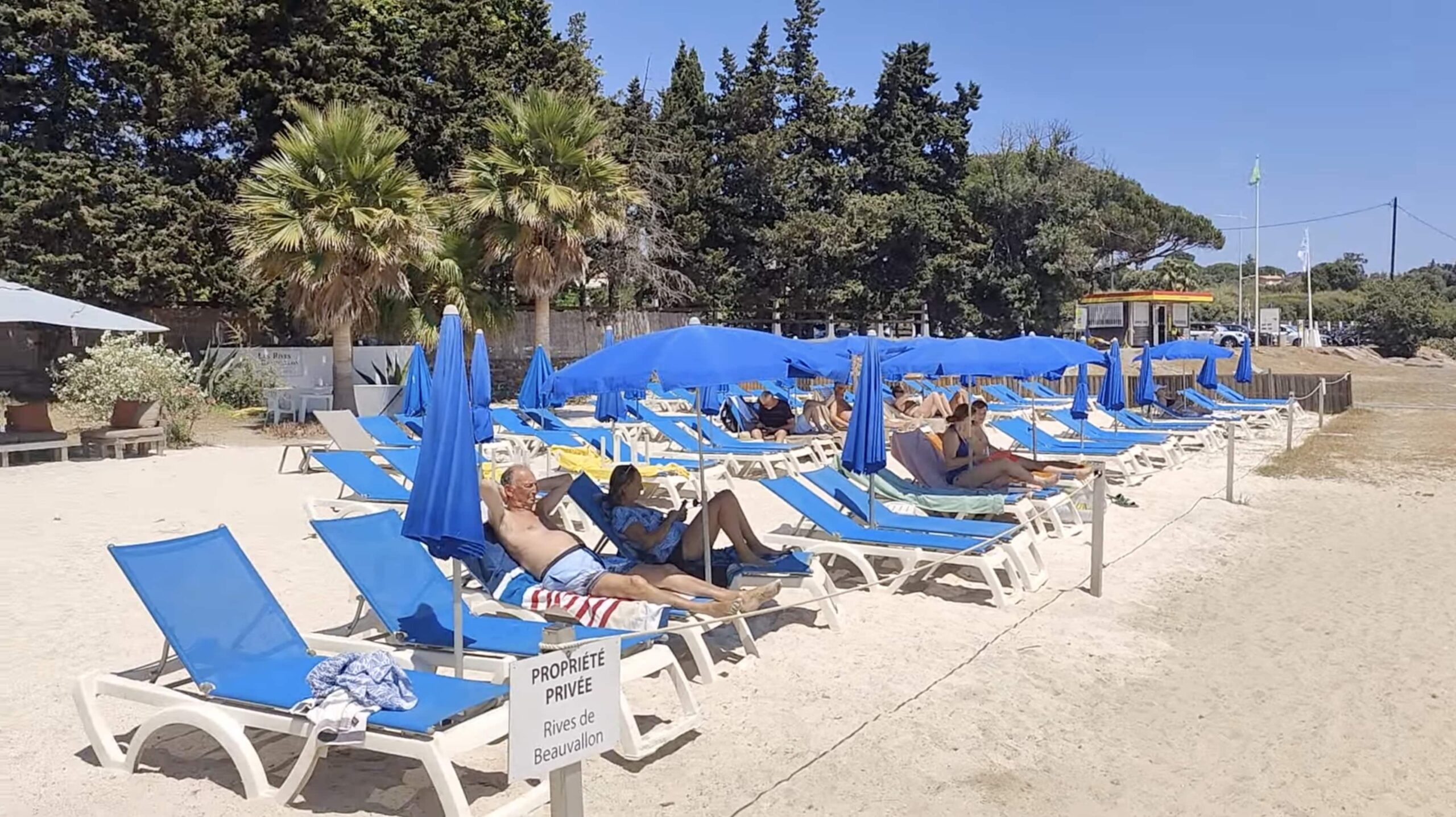 Plage Privée less rives de Beauvallon - villa Artemis